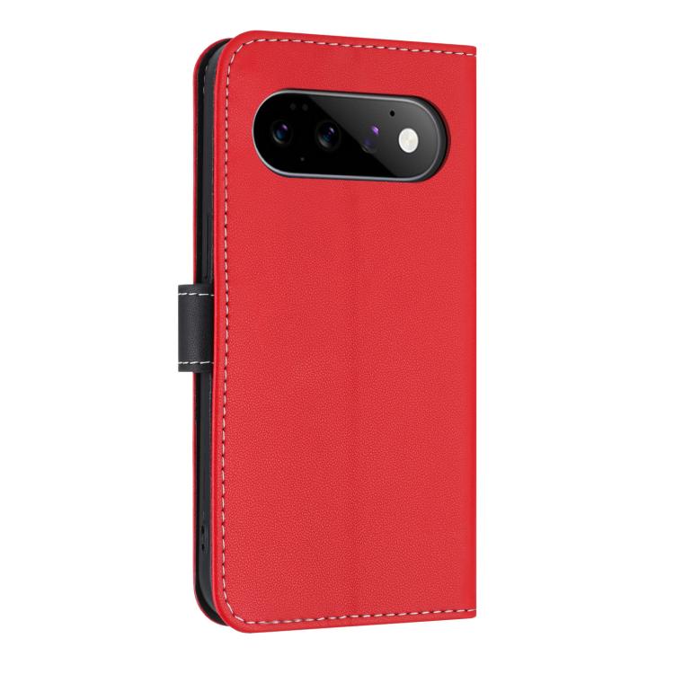 For Google Pixel 11 / 11 Pro Metal Bow Leather Phone Case with Hand Strap