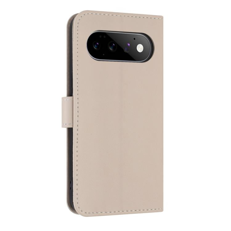 For Google Pixel 11 / 11 Pro Metal Bow Leather Phone Case with Hand Strap