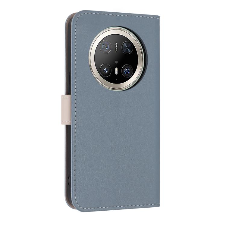 For Huawei Mate 70 Pro+ Metal Bow Leather Phone Case with Hand Strap
