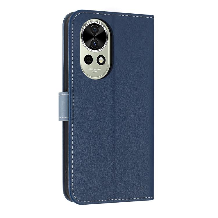 For Huawei nova 12 Pro / 12 Ultra Metal Bow Leather Phone Case with Hand Strap