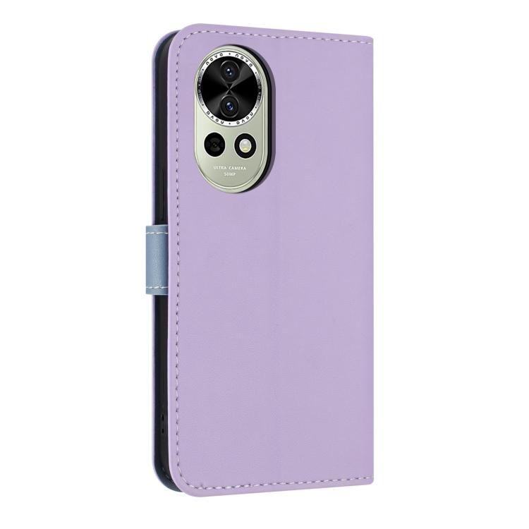 For Huawei nova 12 Pro / 12 Ultra Metal Bow Leather Phone Case with Hand Strap