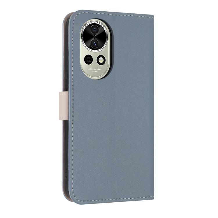 For Huawei nova 12 Pro / 12 Ultra Metal Bow Leather Phone Case with Hand Strap