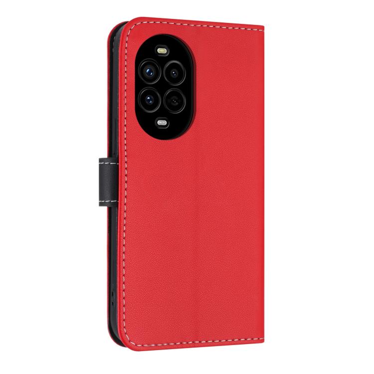For Huawei nova 13 Pro 5G Metal Bow Leather Phone Case with Hand Strap