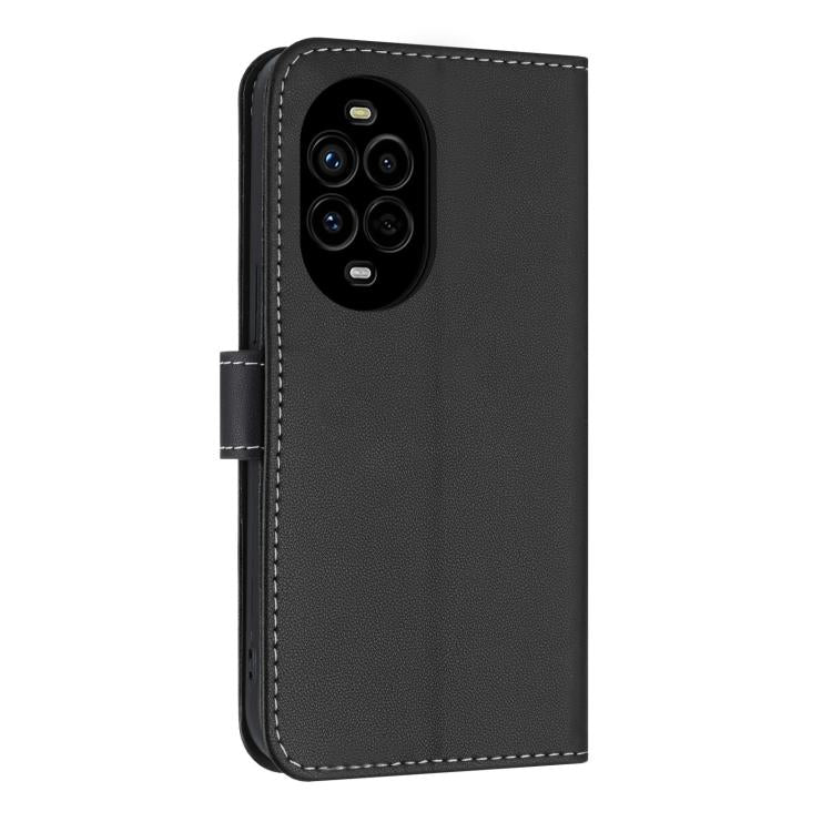 For Huawei nova 13 Pro 5G Metal Bow Leather Phone Case with Hand Strap