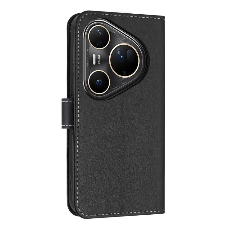 For Huawei Pura 80 Ultra 5G Metal Bow Leather Phone Case with Hand Strap