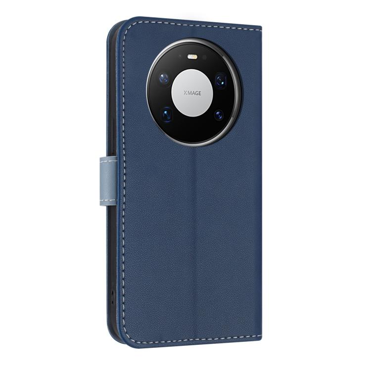 For Huawei Mate 80 Pro Max Metal Bow Leather Phone Case with Hand Strap