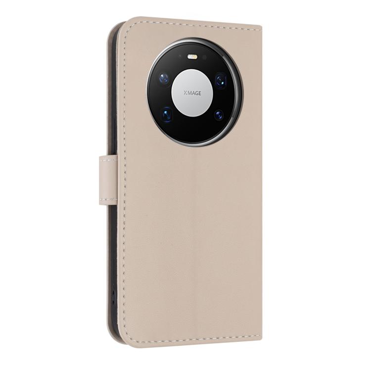 For Huawei Mate 80 Pro Max Metal Bow Leather Phone Case with Hand Strap