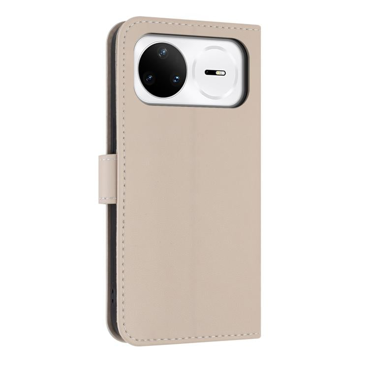 For Huawei nova 15 Pro Metal Bow Leather Phone Case with Hand Strap