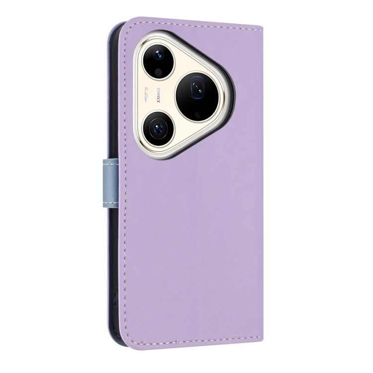 For Huawei Pura 90 Pro Max 5G Metal Bow Leather Phone Case with Hand Strap