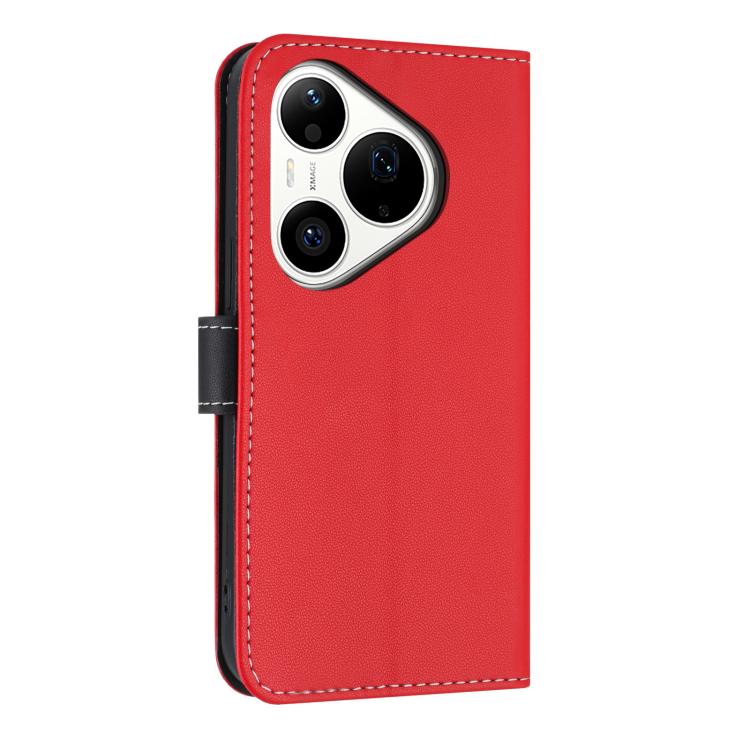 For Huawei Pura 90 Pro 5G Metal Bow Leather Phone Case with Hand Strap