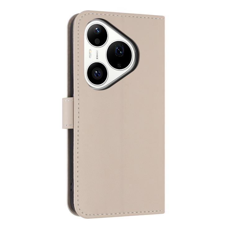 For Huawei Pura 90 Pro 5G Metal Bow Leather Phone Case with Hand Strap