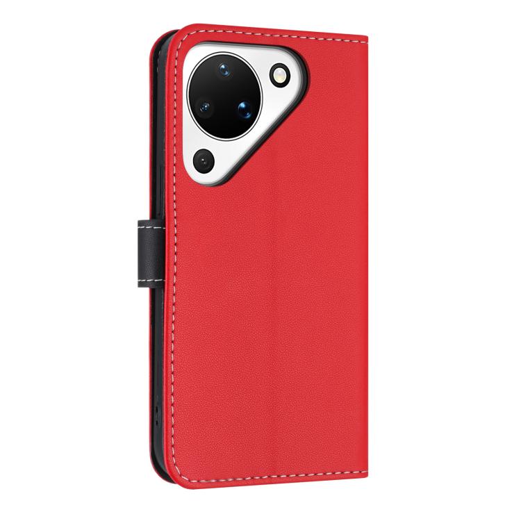 For Huawei Pura 90 5G Metal Bow Leather Phone Case with Hand Strap
