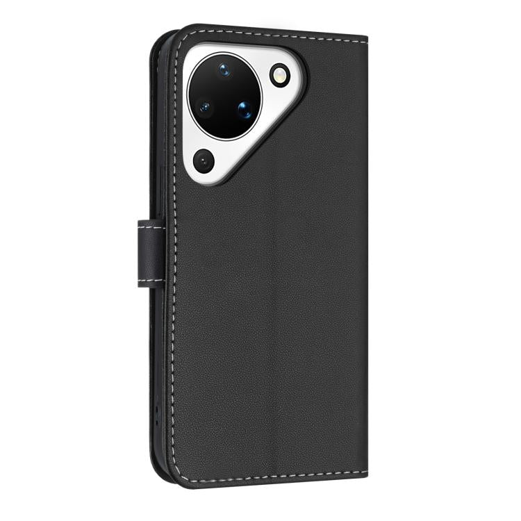 For Huawei Pura 90 5G Metal Bow Leather Phone Case with Hand Strap