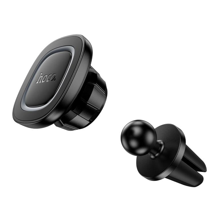 hoco H72 Crown Air Outlet Magnetic Car Phone Holder - Black Grey