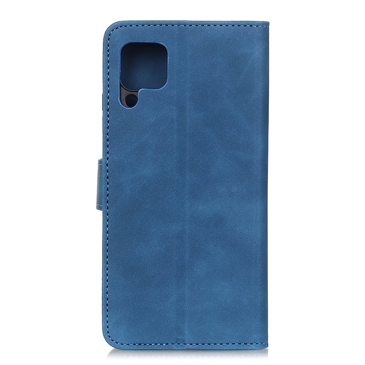 For Samsung Galaxy A42 5G KHAZNEH Retro Texture PU + TPU Horizontal Flip Leather Case with Holder & Card Slots & Wallet