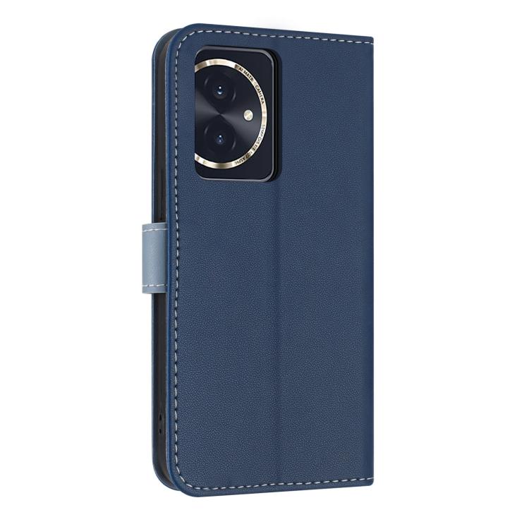 For Honor 100 5G Metal Bow Leather Phone Case with Hand Strap