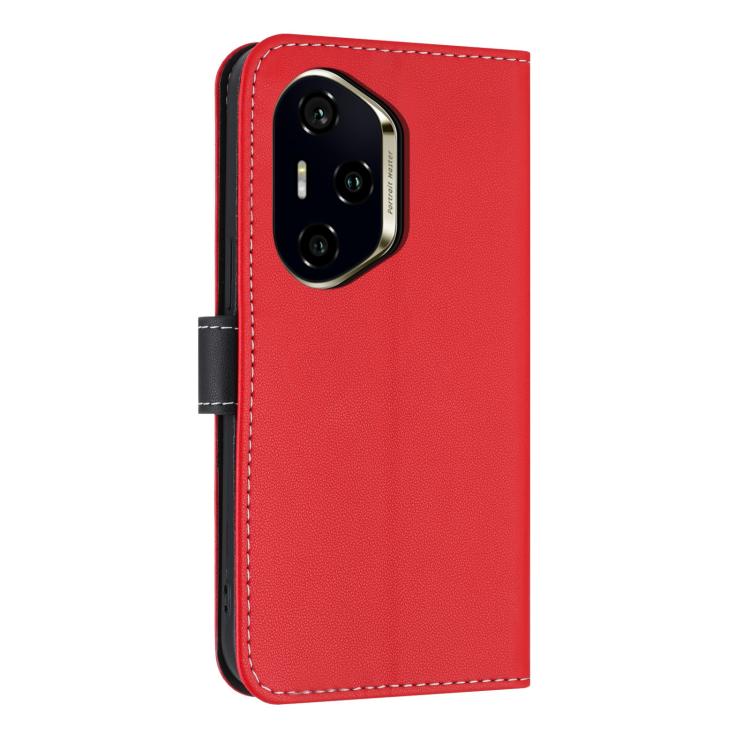For Honor 300 Pro 5G / 300 Ultra 5G Metal Bow Leather Phone Case with Hand Strap