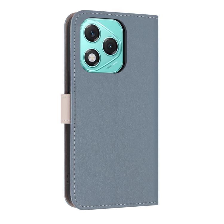 For Honor 400 Lite Global Metal Bow Leather Phone Case with Hand Strap