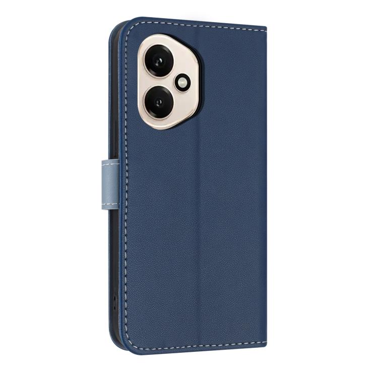 For Honor 400 5G Global Metal Bow Leather Phone Case with Hand Strap
