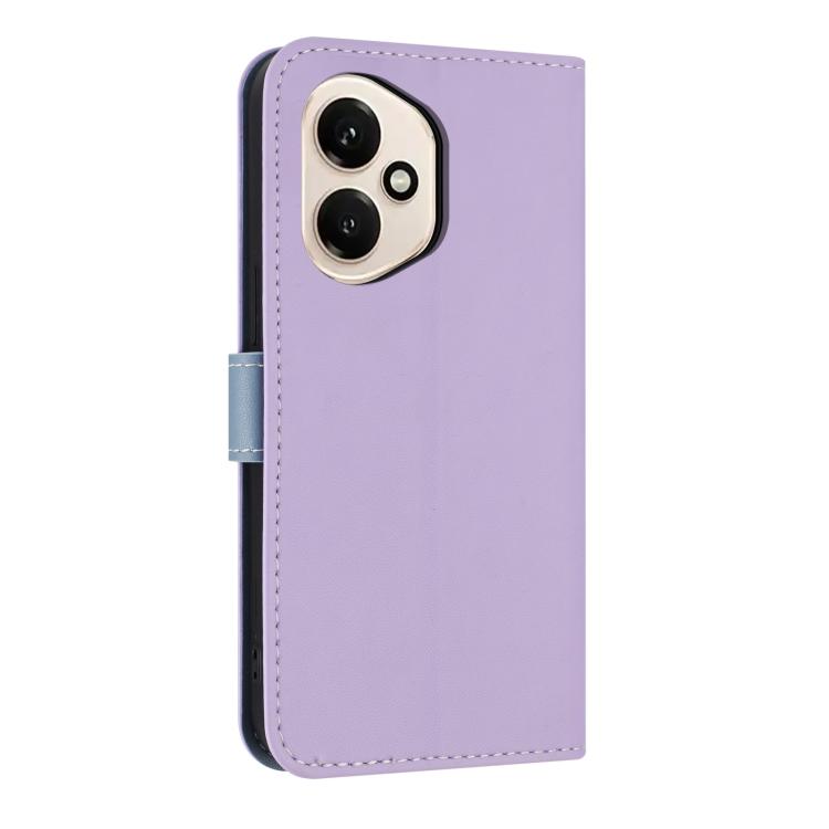 For Honor 400 5G Global Metal Bow Leather Phone Case with Hand Strap