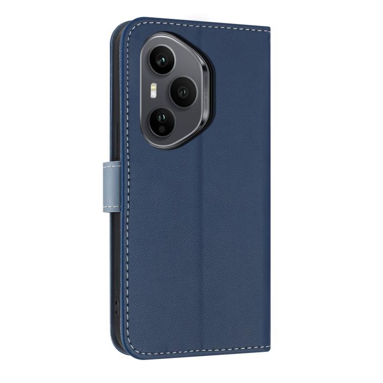 For Honor 400 Pro 5G Global Metal Bow Leather Phone Case with Hand Strap