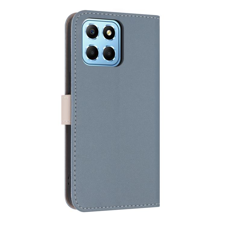 For Honor X8b 4G Global Metal Bow Leather Phone Case with Hand Strap