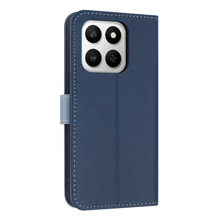 For Honor 400 Smart 5G Metal Bow Leather Phone Case with Hand Strap