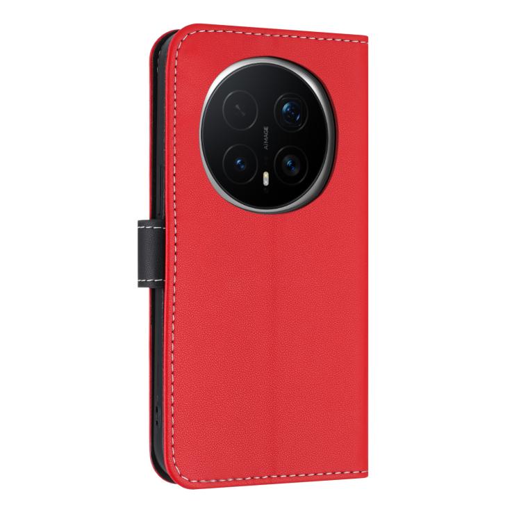 For Honor Magic8 Pro Metal Bow Leather Phone Case with Hand Strap