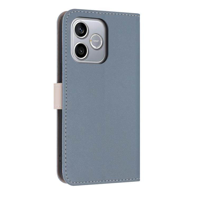 For Honor 600 Lite Global Metal Bow Leather Phone Case with Hand Strap