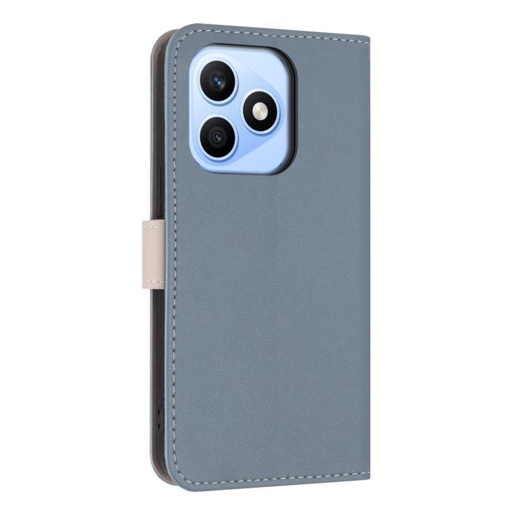 For Honor X8d 4G Global Metal Bow Leather Phone Case with Hand Strap