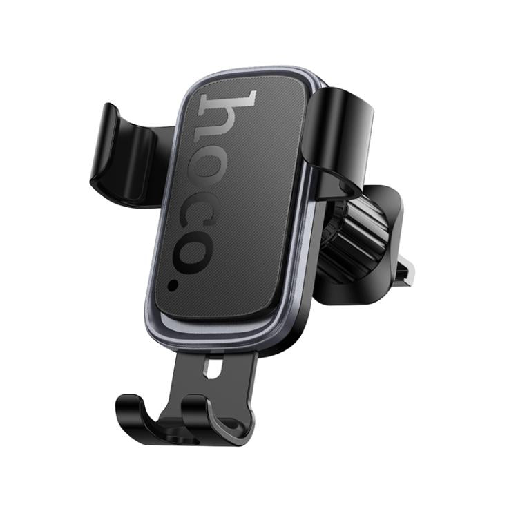 hoco H80 Vista Air Outlet Gravity Car Phone Holder - Black Grey