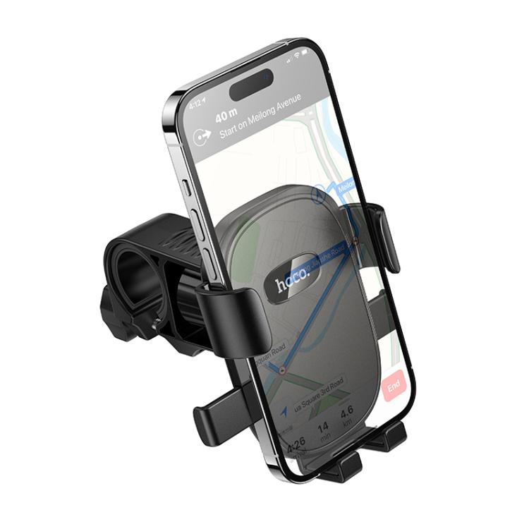 hoco H85 Knight Motorcycle Bicycle Universal Phone Holder - Black
