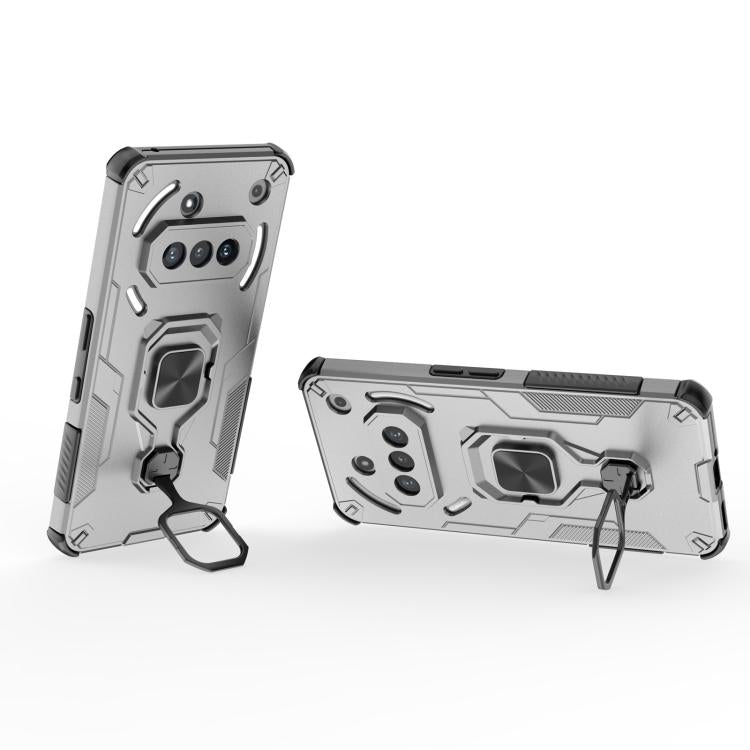 For Nothing Phone 3a Metal Kickstand TPU Hybrid PC Phone Case