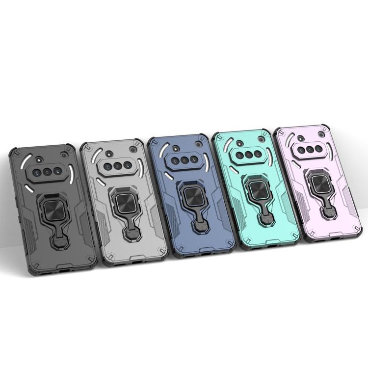 For Nothing Phone 3a Metal Kickstand TPU Hybrid PC Phone Case