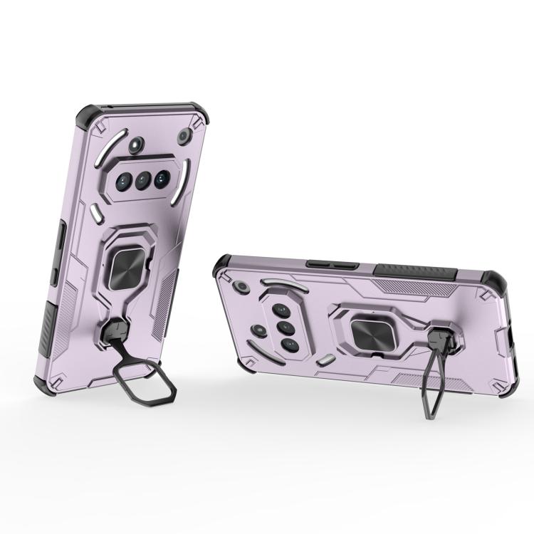 For Nothing Phone 3a Metal Kickstand TPU Hybrid PC Phone Case