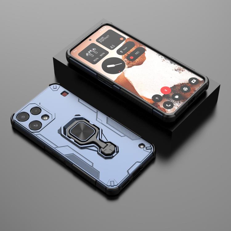 For Nothing Phone 3a Lite Metal Kickstand TPU Hybrid PC Phone Case