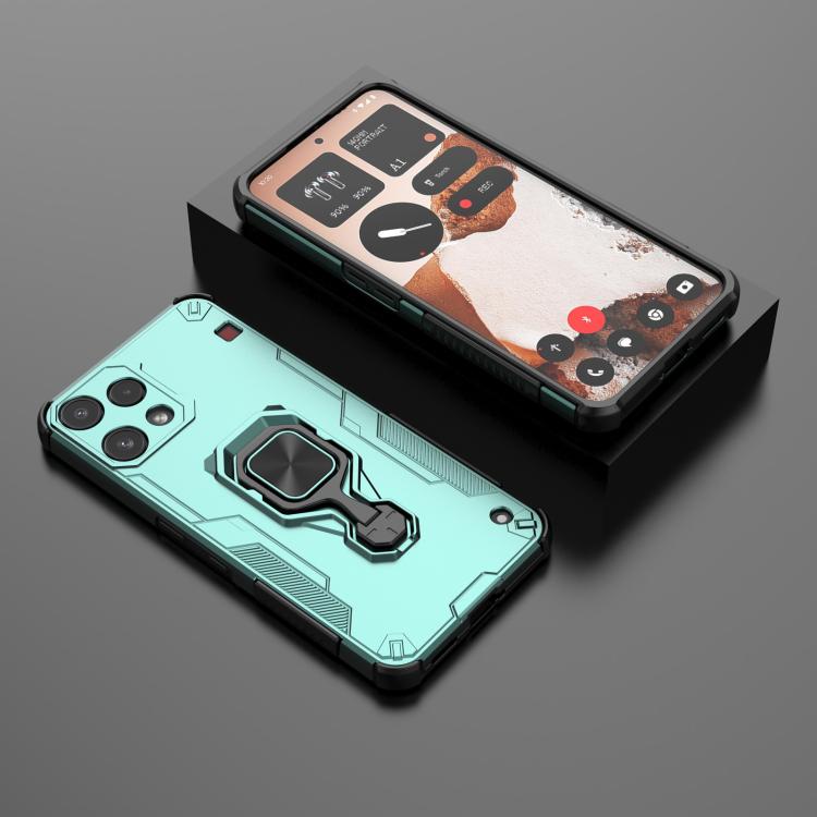For Nothing Phone 3a Lite Metal Kickstand TPU Hybrid PC Phone Case