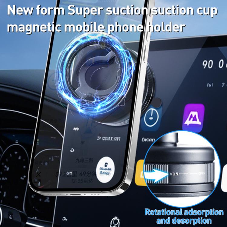 S11 Multifunctional Suction Cup Folding Car Phone Holder - Tarnish