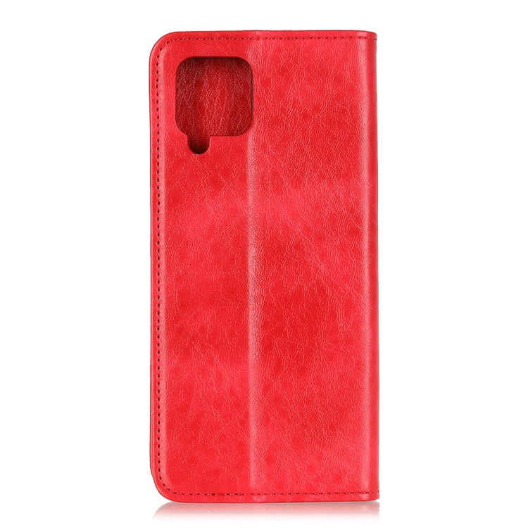For Samsung Galaxy A42 5G Magnetic Crazy Horse Texture Horizontal Flip Leather Case with Holder & Card Slots & Wallet