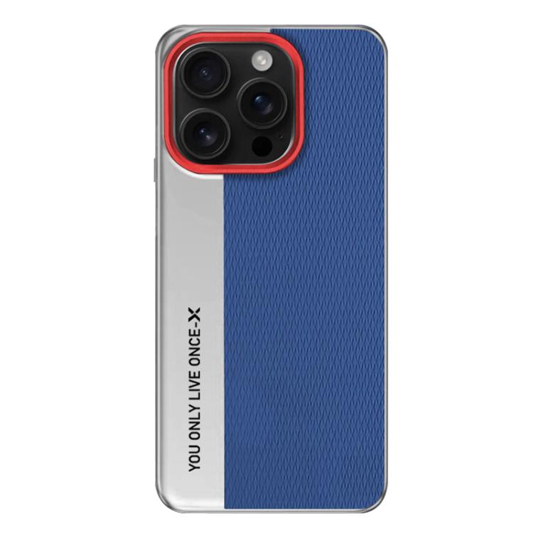 For iPhone 16 Pro Max Camera Design Diamond Texture Leather PC Phone Case