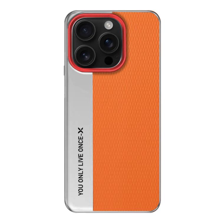 For iPhone 16 Pro Camera Design Diamond Texture Leather PC Phone Case