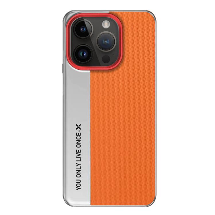 For iPhone 14 Pro Max Camera Design Diamond Texture Leather PC Phone Case