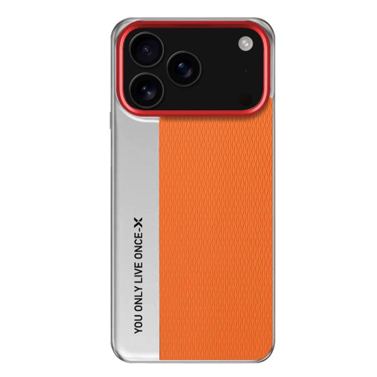 For iPhone 17 Pro Camera Design Diamond Texture Leather PC Phone Case