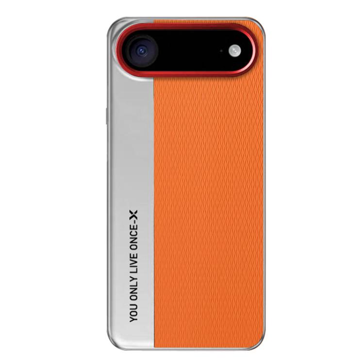 For iPhone Air Camera Design Diamond Texture Leather PC Phone Case