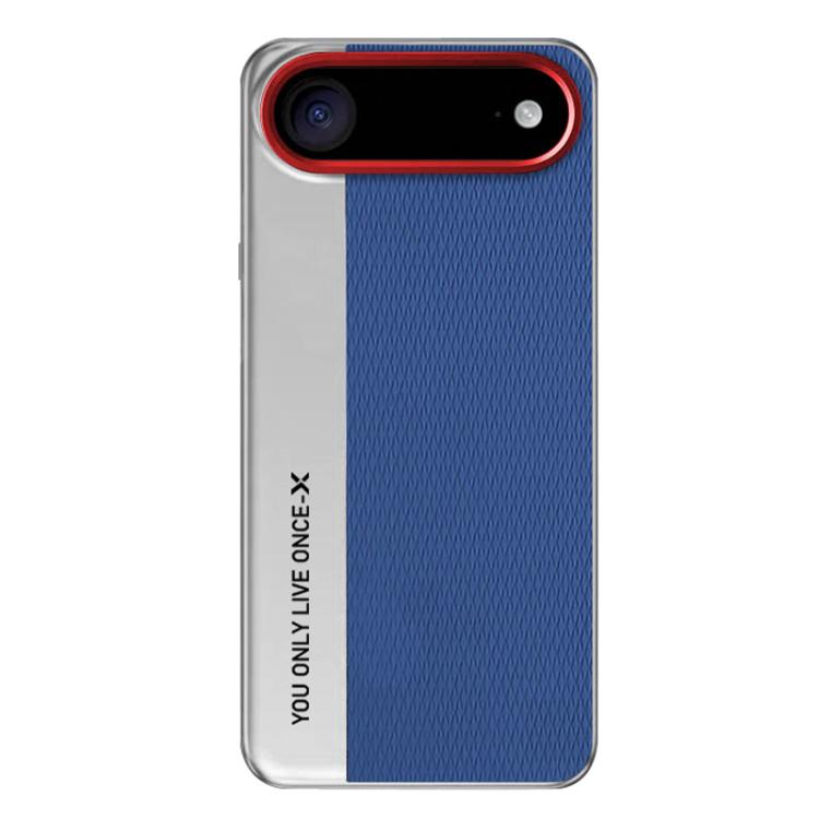 For iPhone Air Camera Design Diamond Texture Leather PC Phone Case