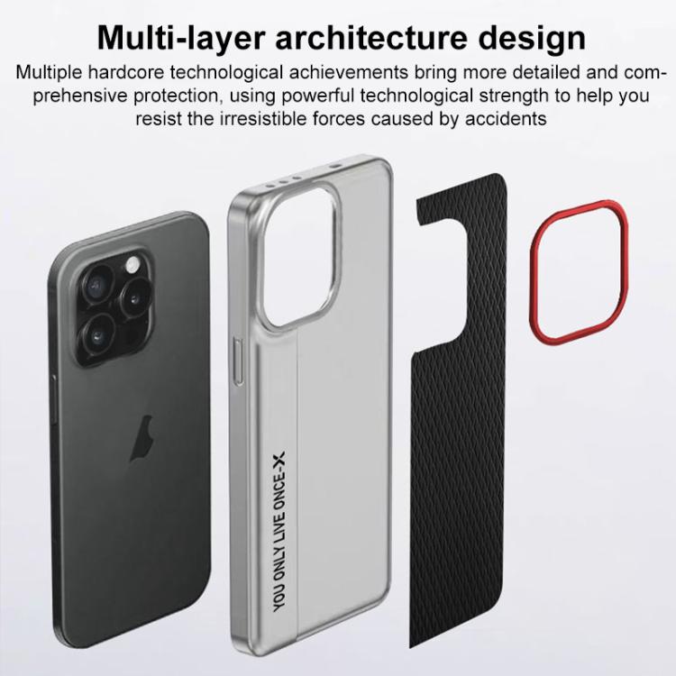 For iPhone 16 Camera Design Diamond Texture Leather PC Phone Case