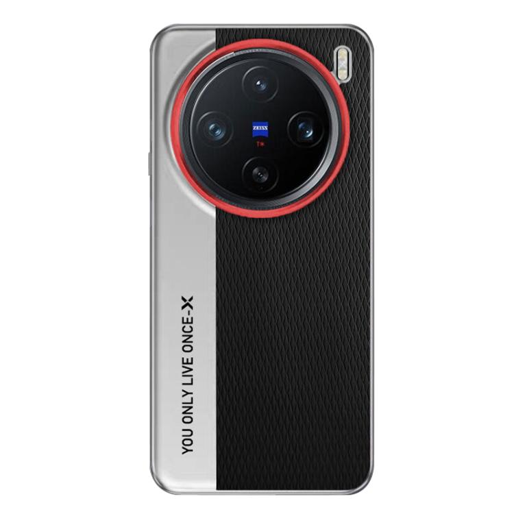 For vivo X200 Pro mini Camera Design Diamond Texture Leather PC Phone Case
