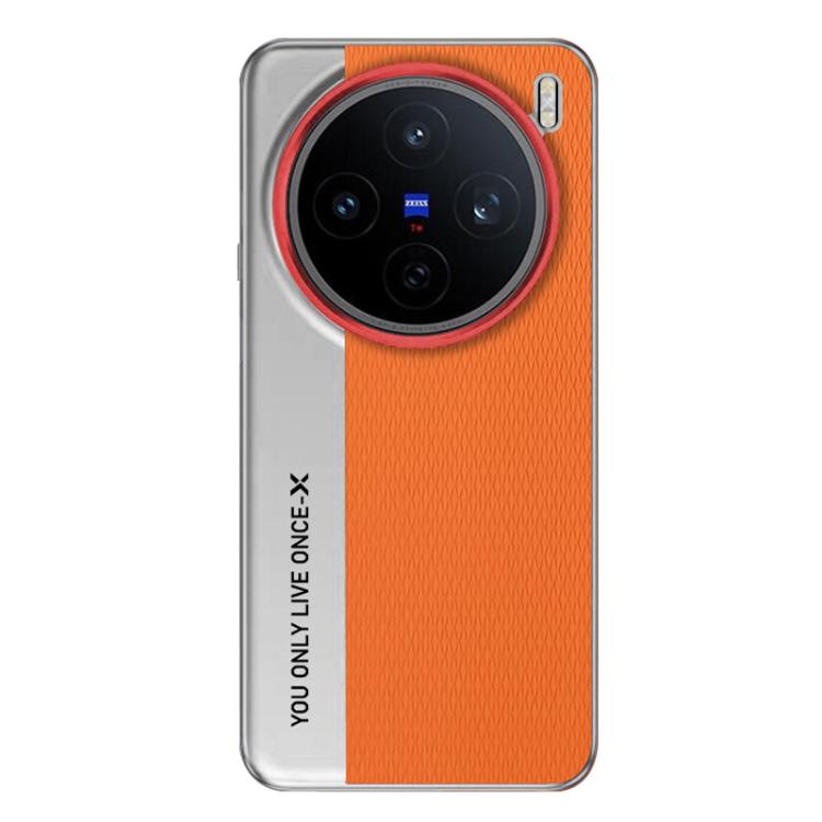 For vivo X200s Camera Design Diamond Texture Leather PC Phone Case