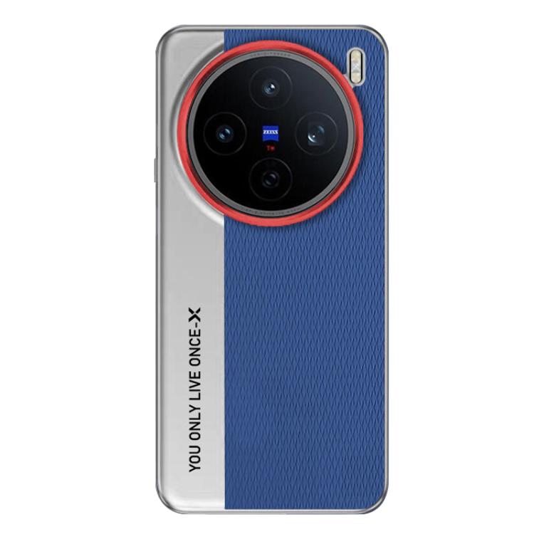 For vivo X200s Camera Design Diamond Texture Leather PC Phone Case