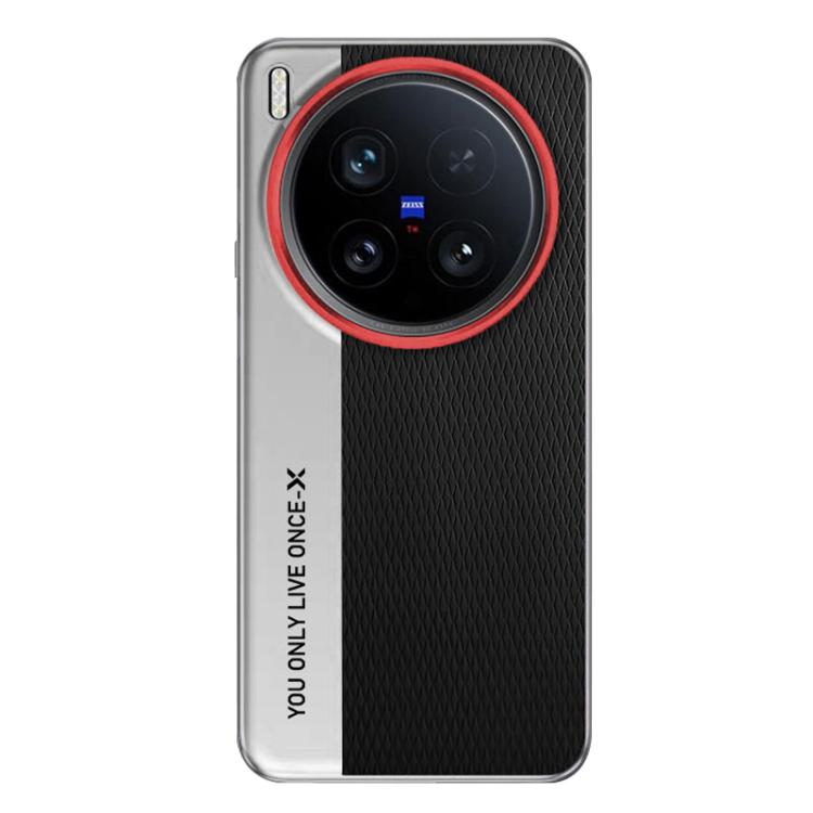 For vivo X200 Ultra Camera Design Diamond Texture Leather PC Phone Case